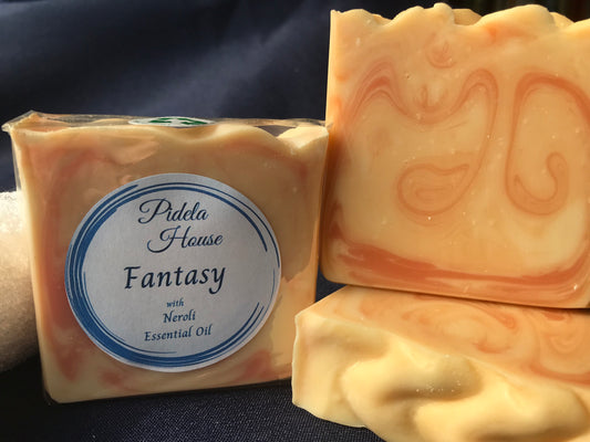 ORIGINAL SQUARE Fantasy soap bar with Neroli Essential Oil